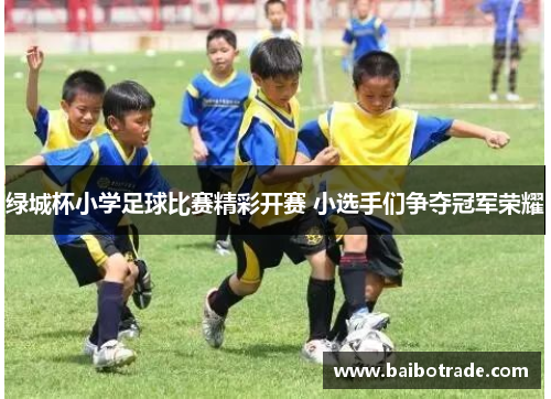 绿城杯小学足球比赛精彩开赛 小选手们争夺冠军荣耀